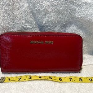 MK zip around wallet